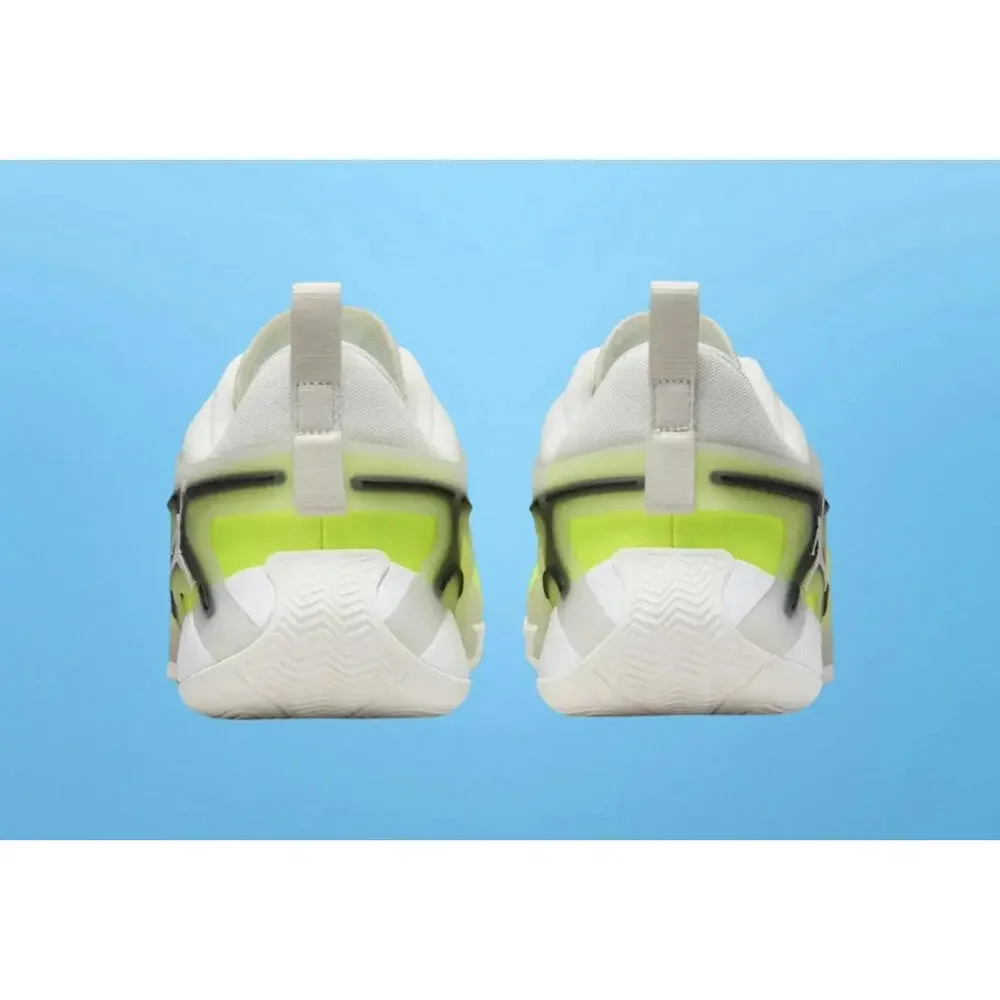 Nike Air Jordan Heir Basketball Shoes White Sail Volt FQ3858-107 Men Size 11.5
